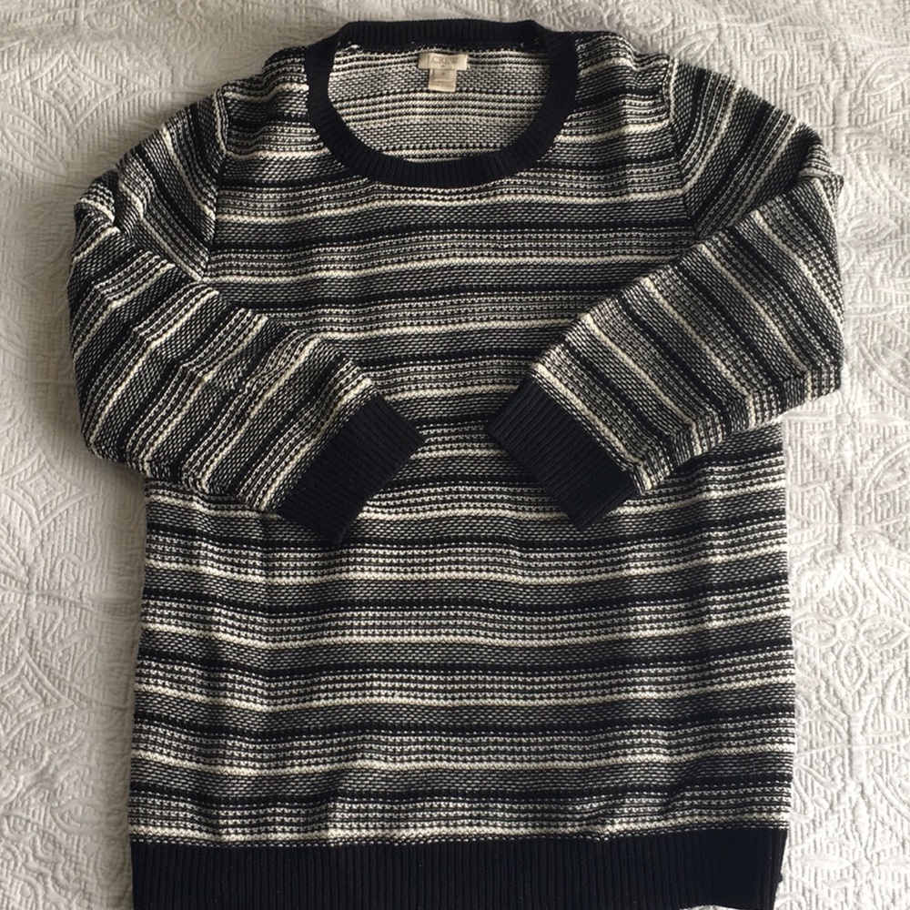 Black and White Sweater